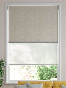 Double Roller Moda Warm Grey Double Roller Blind thumbnail image