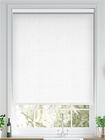 Twist2Fit Moda Blackout White Roller Blind thumbnail image