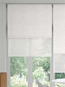 Double Roller Moda White Double Roller Blind thumbnail image