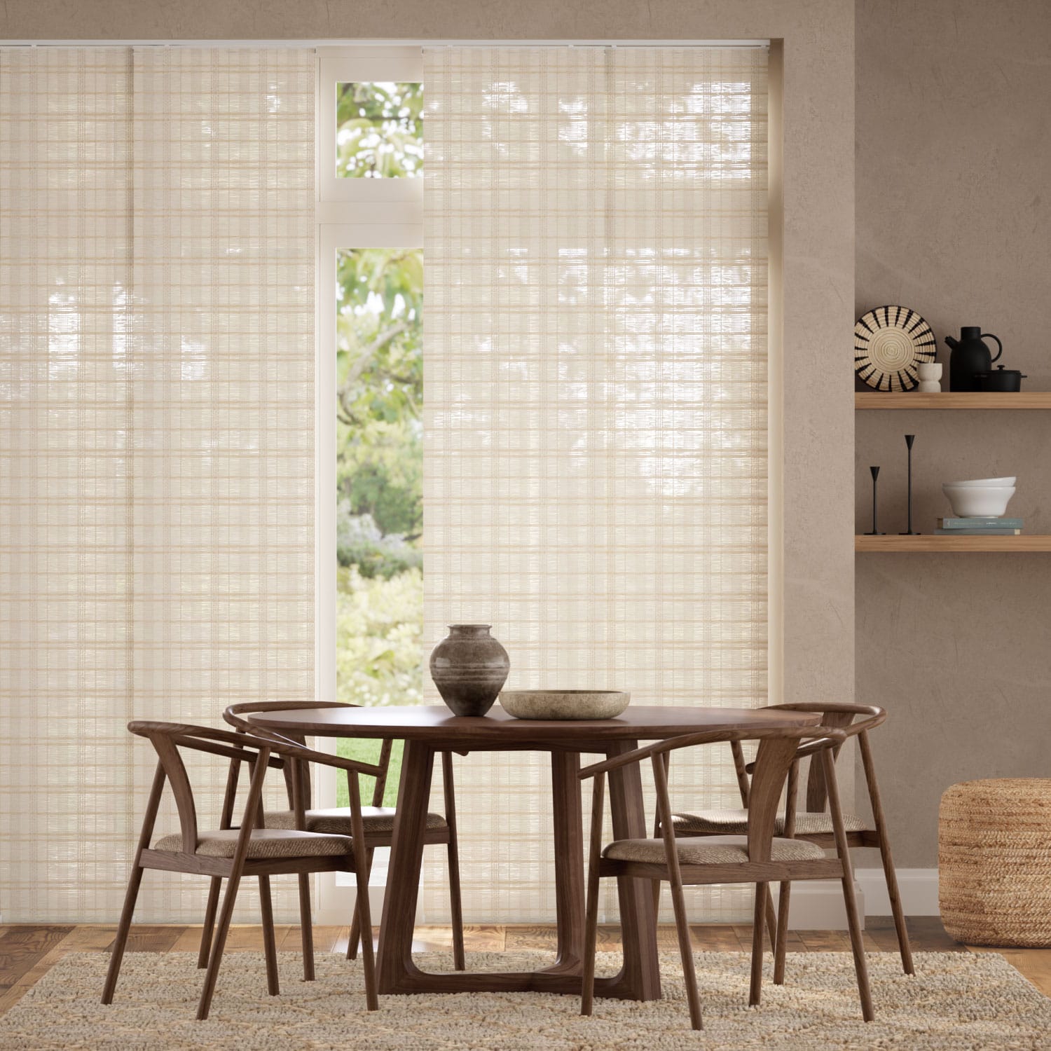 Moreno Birch Panel Blind