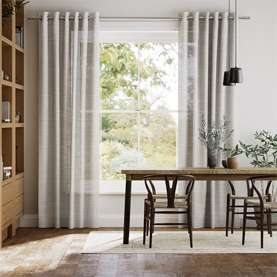 Nova Sheer Pebble Curtains