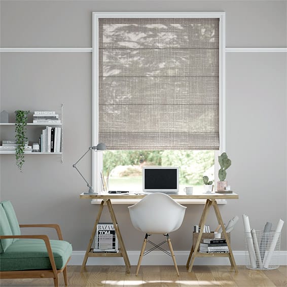 Nova Warm Grey Roman Blind