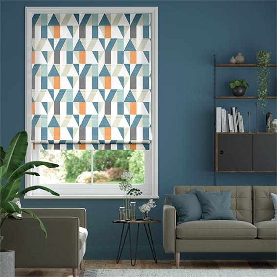 Nuevo Sapphire Roman Blind