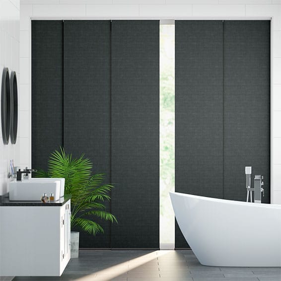 Oblivion Blackout Jet Panel Blind