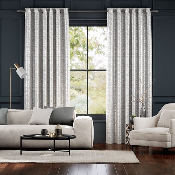 Odette Pearl Grey Curtains