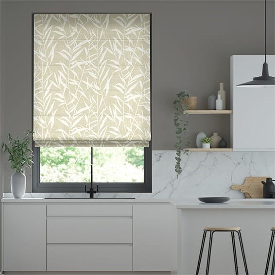 Olmeca Linen Roman Blind