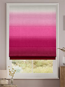 Ombre Fuchsia Roman Blind thumbnail image