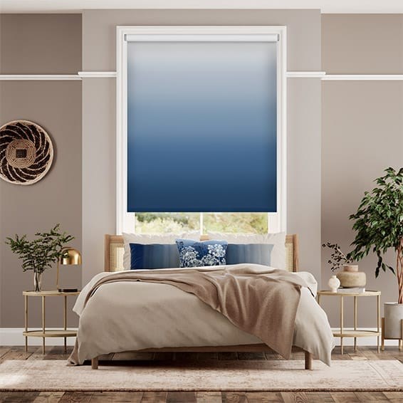 Ombre Midnight Roller Blind