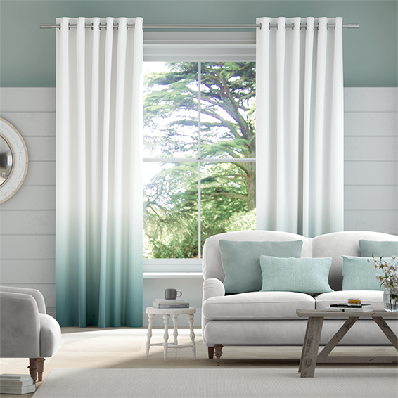 Ombre Ocean  Curtains