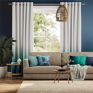 Ombre Teal Curtains thumbnail image