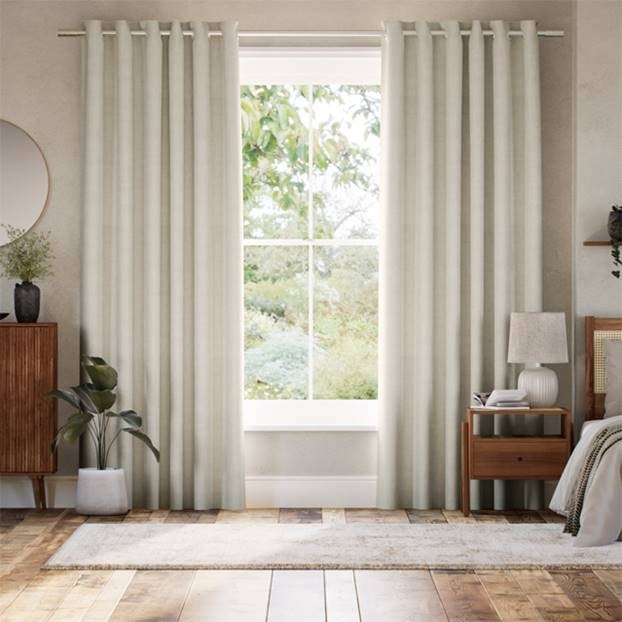 Paleo Linen Ecru Curtains thumbnail image