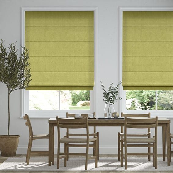 Paleo Linen Golden Apple  Roman Blind