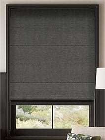 Paleo Linen Homespun Grey Roman Blind thumbnail image