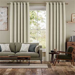 Paleo Linen Vintage Cream Curtains thumbnail image