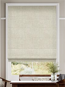 Paleo Linen Vintage Cream Roman Blind thumbnail image