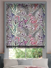 Paradise Botanical Magenta Roman Blind thumbnail image