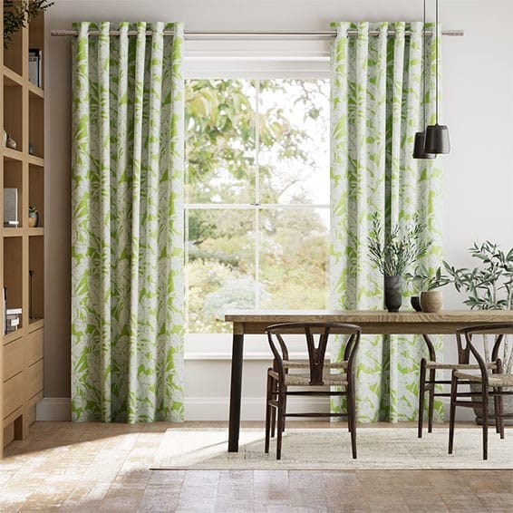 Parlour Palm Kiwi Curtains