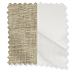 Double S-Fold Penthouse Burlap & Snow S-Fold swatch image