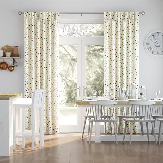 Polka Dot Multi  Curtains