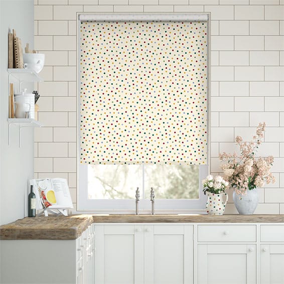 Polka Dot Multi Roller Blind