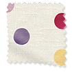 Polka Dot Purple Roller Blind swatch image