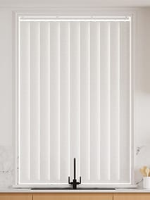 Oasis Blackout White Vertical Blind thumbnail image