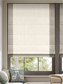 Puritan Dove White Roman Blind thumbnail image