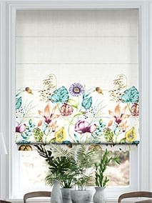 Quintessence Border Jade Roman Blind thumbnail image