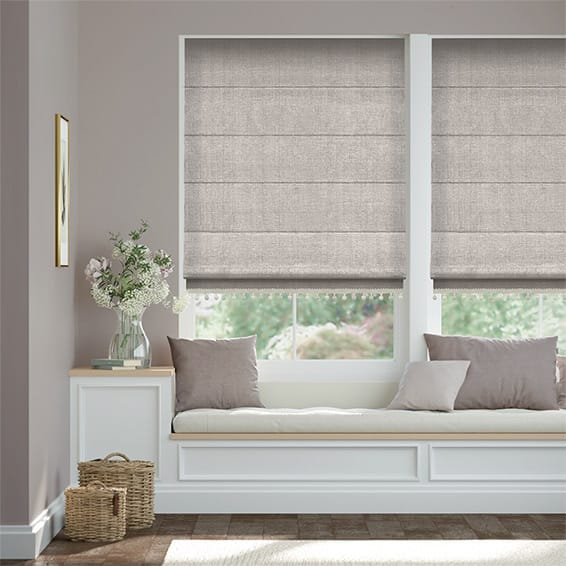 Quintessence Paloma & Stone Roman Blind