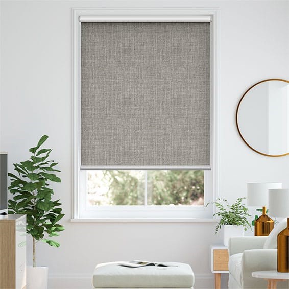 Moda Blackout Storm Grey Roller Blind