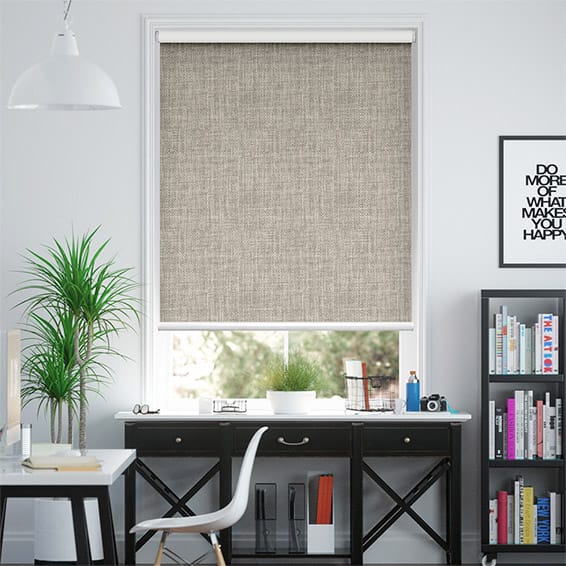 Moda Blackout Warm Grey Roller Blind