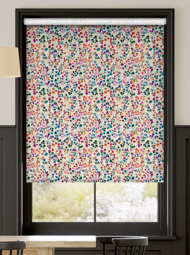 Rue Watercolour Rainbow Roller Blind thumbnail image