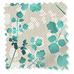 Rue Watercolour Teal Roller Blind swatch image