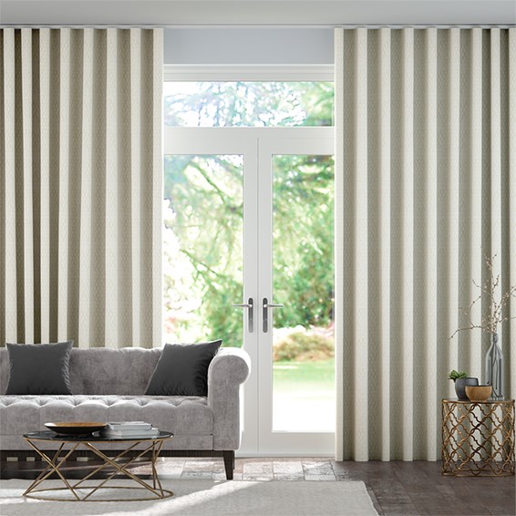 S-Fold Niko Antique Pearl Curtains