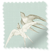 Sea Aves Soft Teal Curtains swatch image