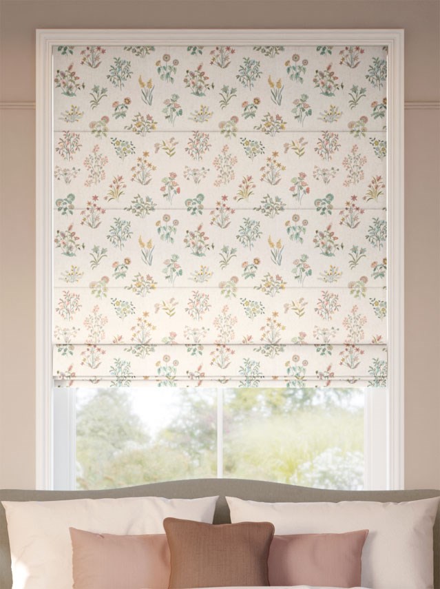 Shepherdly Meadow Birch Roman Blind thumbnail image