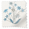 Shepherdly Meadow China Blue Curtains swatch image