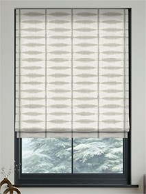 Shibori Slate Roman Blind thumbnail image