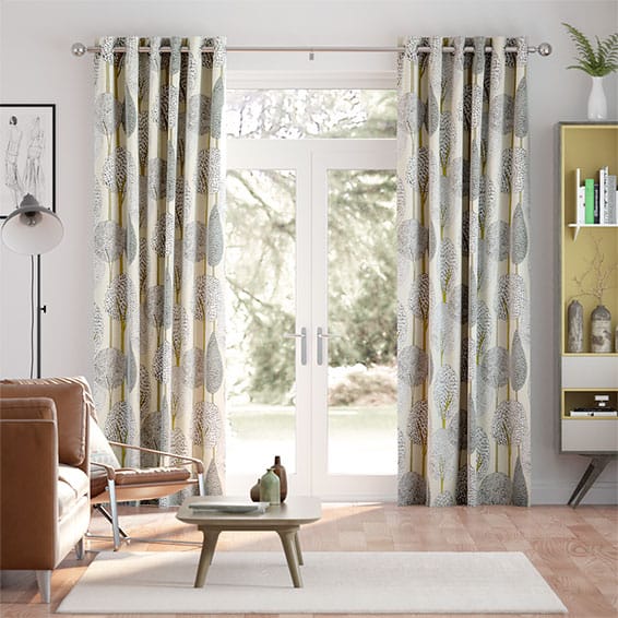 Silhouette Linen  Curtains