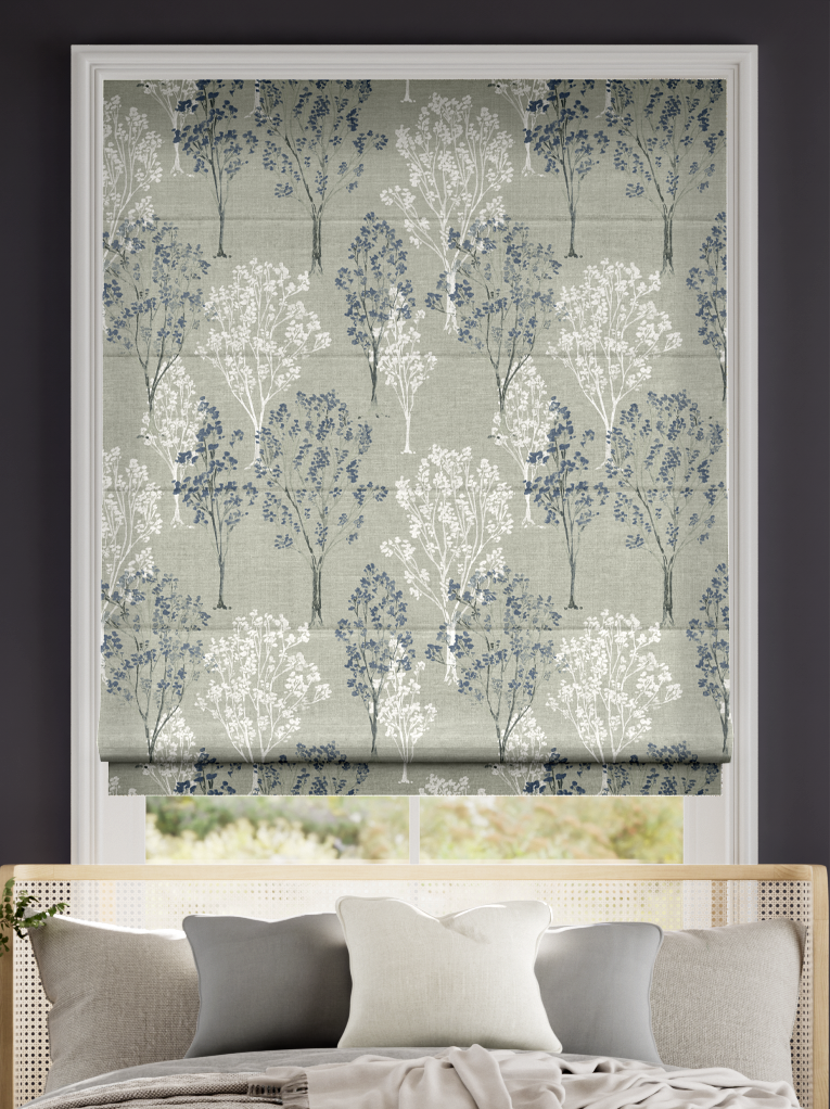 Slender Forest Velvet Moonlight Roman Blind thumbnail image