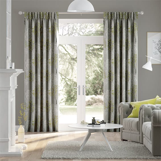 Slender Forest Velvet Zest Curtains