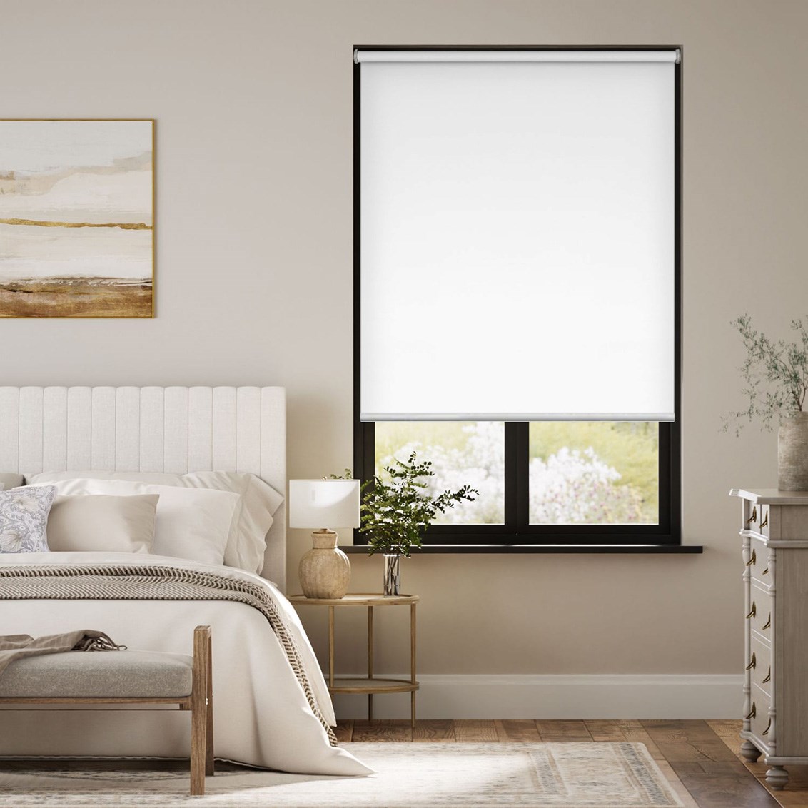 Express Sofia Blackout Chalk Roller Blind