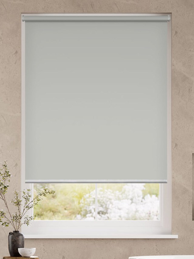 Express Sofia Blackout Light Grey Roller Blind thumbnail image