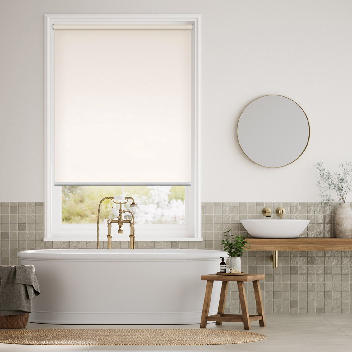 Express Sofia Blackout Mist Roller Blind