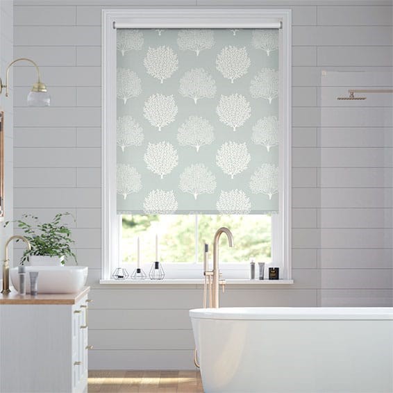 Splash Blackout Coraline Powder Blue Roller Blind