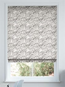 Splatter Charcoal Roman Blind thumbnail image