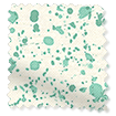 Splatter Duck Egg Roman Blind swatch image