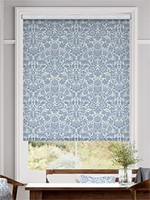 William Morris Sunflower Vintage Blue Roller Blind thumbnail image