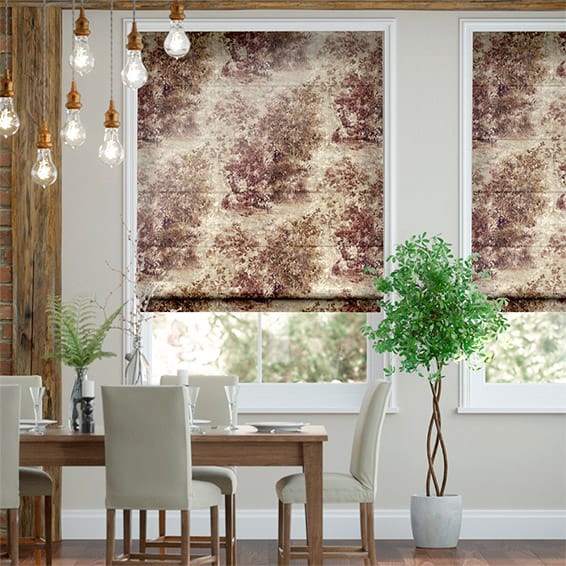 Sylvan Weave Spice Roman Blind