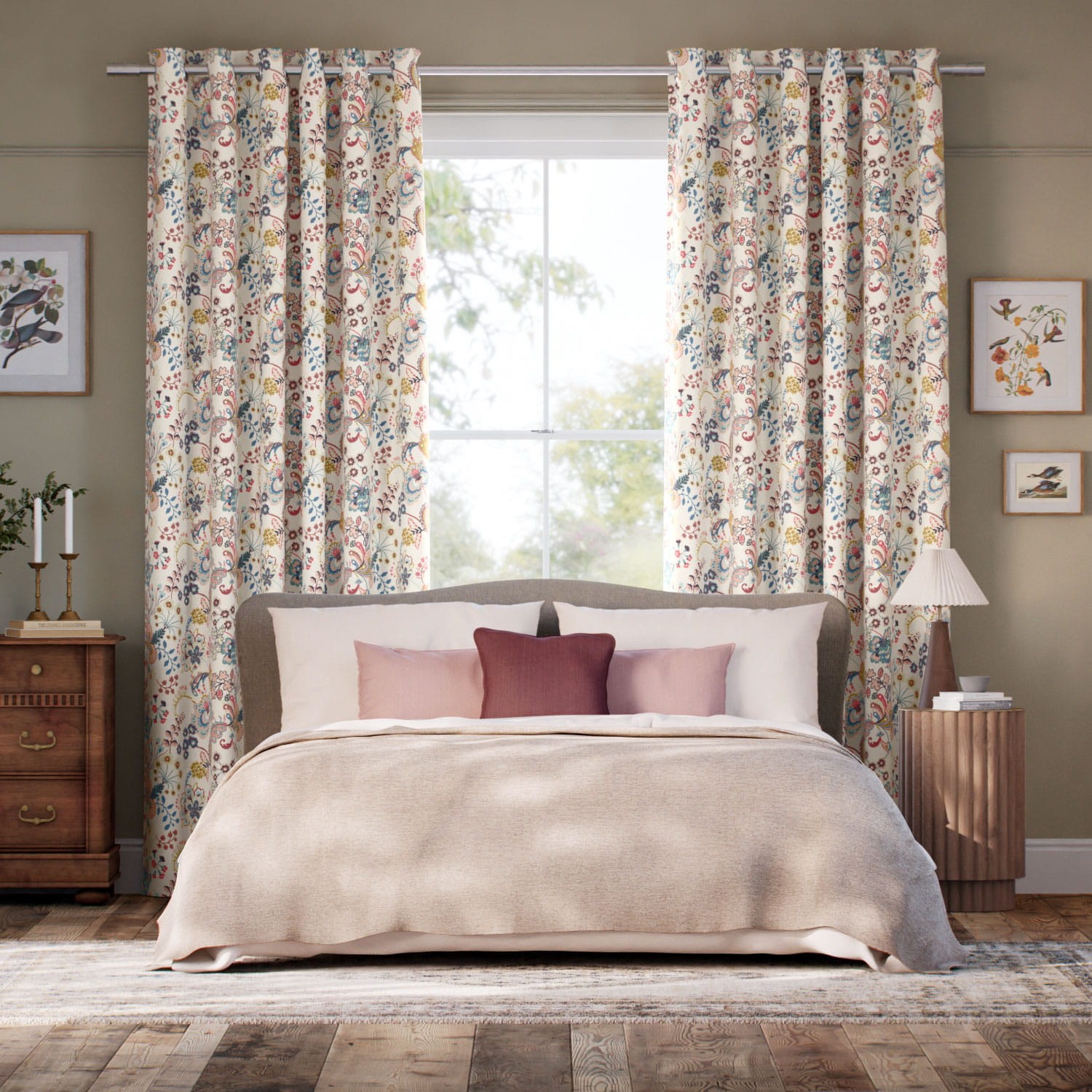 Symphony Oyster Curtains